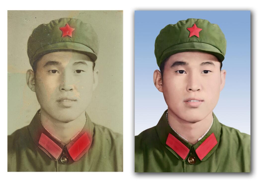 容县破损照片修复-18